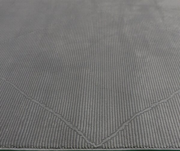 BE Koberec Zurich 1903 GREY – sivý obdĺžnikový Rozmer: 60x100 cm