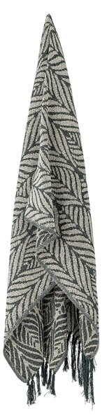 Prehoz z recyklovanej bavlny Ugento Green 130 × 160 cm