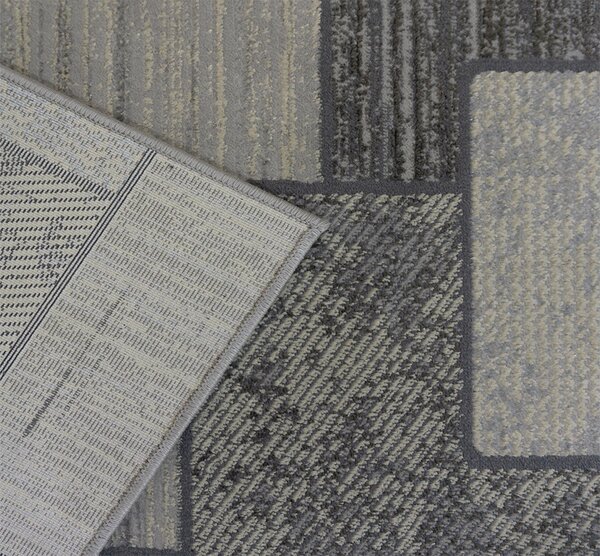 BE Koberec Esprit 3603 GREY – sivý obdĺžnikový Rozmer: 140x190 cm