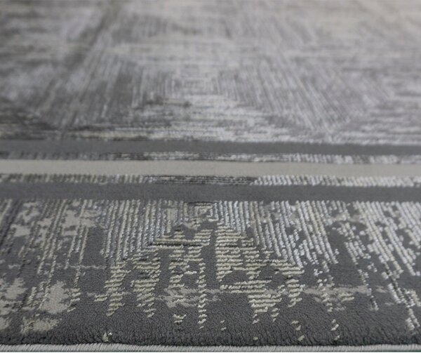 BE Koberec Allianz 6303 GREY – sivý obdĺžnikový Rozmer: 80x150 cm