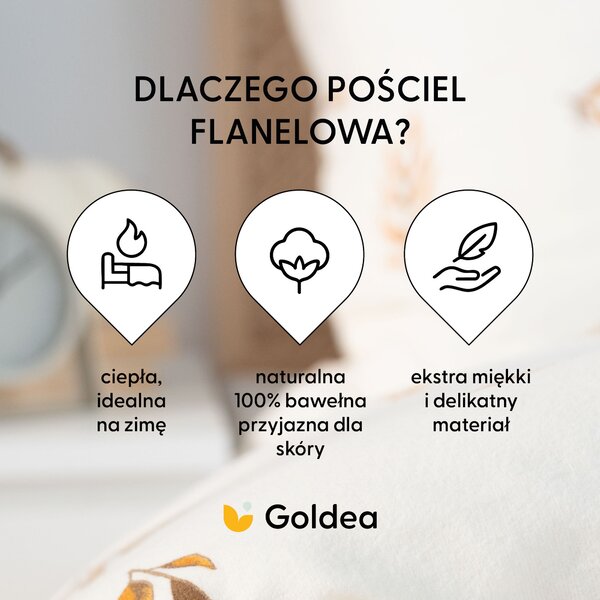Goldea flanelové posteľné obliečky - jesenné tekvice a lístky 140 x 220 a 70 x 90 cm
