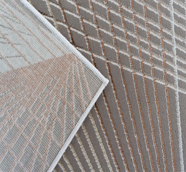 BE Koberec Allianz 6305 BEIGE – béžový obdĺžnikový Rozmer: 60x100 cm