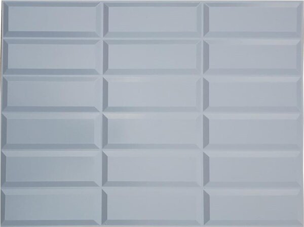Obkladové panely 3D OS28-K05, cena za kus, rozmer 440 x 580 mm, obklad sivý, IMPOL TRADE