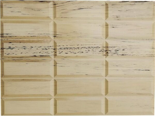Obkladové panely 3D OS28-K10, cena za kus, rozmer 440 x 580 mm, obklad hnedý s žíhaním, IMPOL TRADE