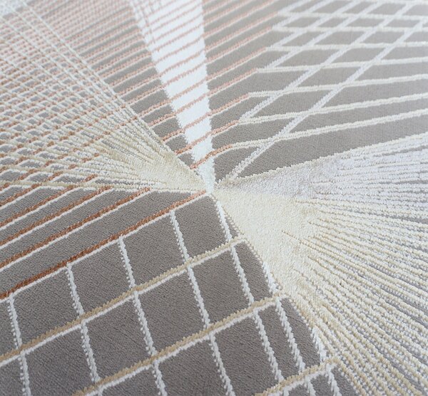 BE Koberec Allianz 6305 BEIGE – béžový obdĺžnikový Rozmer: 60x100 cm