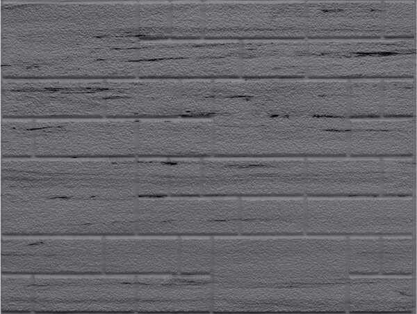 Obkladové panely 3D OS30-K11, cena za kus, rozmer 440 x 580 mm, nepravidelný obklad štruktúrovaný sivý s žíhaním, IMPOL TRADE