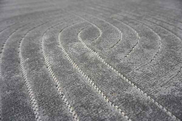 BE Koberec Kolekcia Zen Garden 2403 GREY – sivý obdĺžnikový Rozmer: 60x100 cm