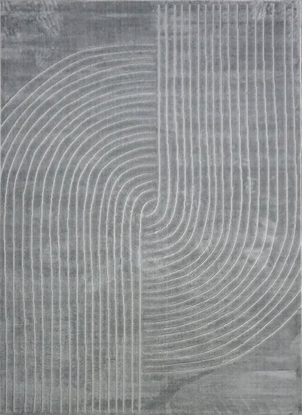 BE Koberec Kolekcia Zen Garden 2403 GREY – sivý obdĺžnikový Rozmer: 60x100 cm