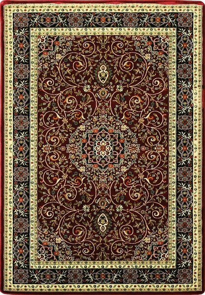 BE Koberec Anatolia 5858 RED – červený obdĺžnikový Rozmer: 70x100 cm