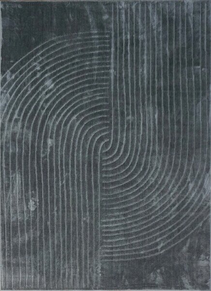 BE Koberec Kolekcia Zen Garden 2403 DARK GREY – sivý obdĺžnikový Rozmer: 60x100 cm