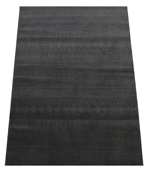 BE Koberec Zurich 1901 DARK GREY – sivý obdĺžnikový Rozmer: 60x100 cm