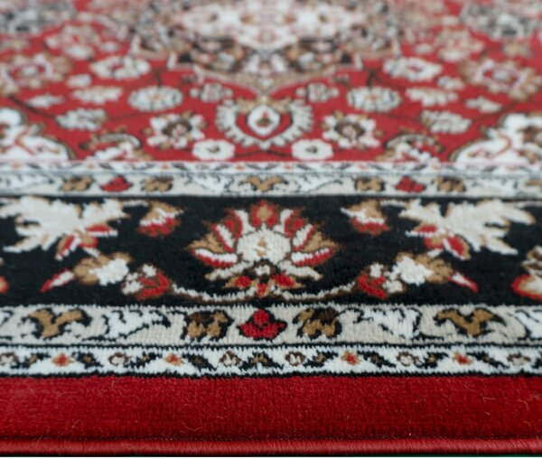 BE Koberec Lotus 9306 RED – červený obdĺžnikový Rozmer: 40x60 cm