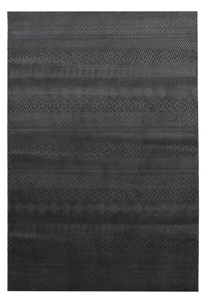 BE Koberec Zurich 1901 DARK GREY – sivý obdĺžnikový Rozmer: 60x100 cm
