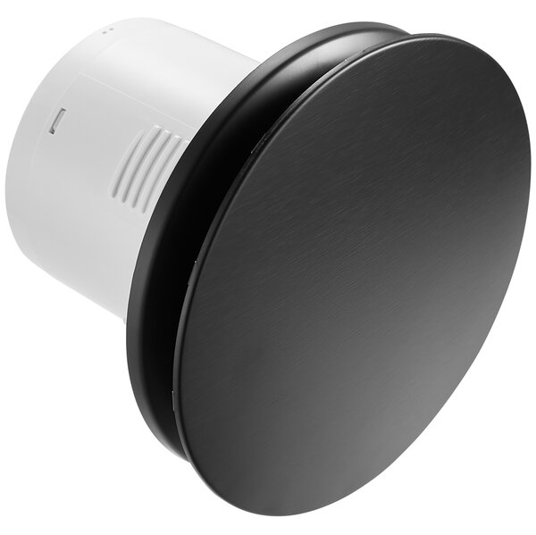 CERANO - Kúpeľňový axiálny okrúhly ventilátor - 12W, potrubie 100mm - čierna matná