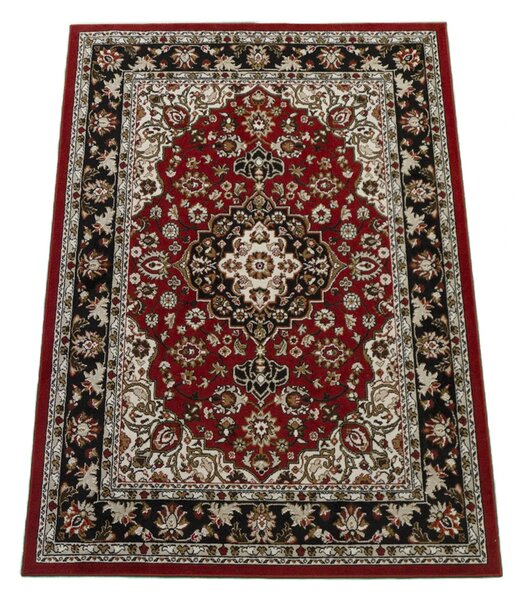 BE Koberec Lotus 9306 RED – červený obdĺžnikový Rozmer: 40x60 cm
