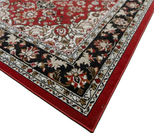 BE Koberec Lotus 9306 RED – červený obdĺžnikový Rozmer: 40x60 cm