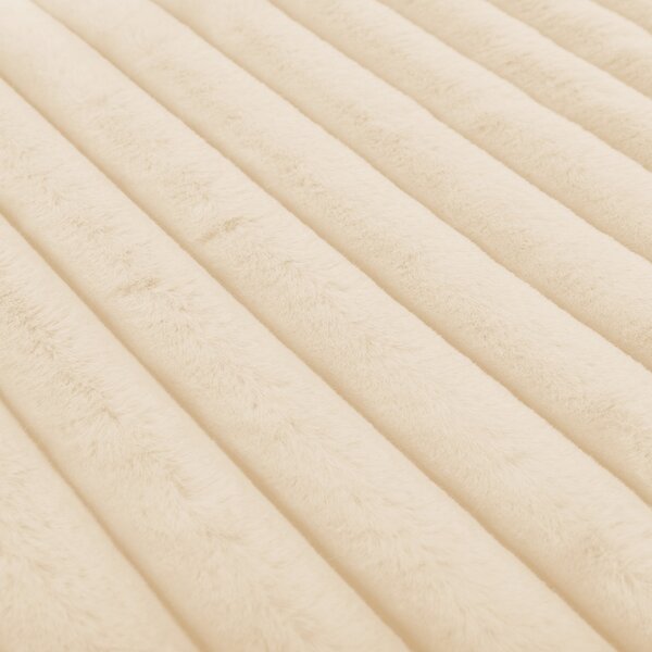 Plyš/umelá kožušina PL-009 Svetlo béžová - šírka 150 cm