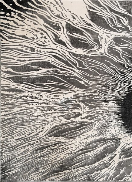 BE Koberec Elite 8752 GREY – sivý obdĺžnikový Rozmer: 120x180 cm