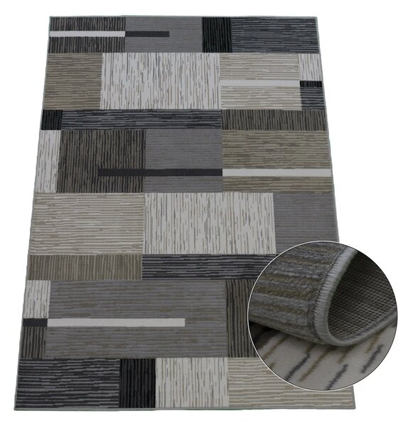 BE Koberec Lotus 9303 BEIGE – béžový sivý hnedý obdĺžnikový Rozmer: 50x80 cm