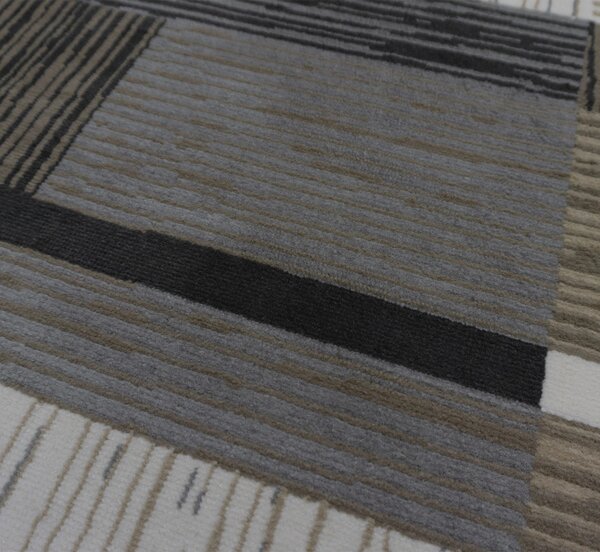 BE Koberec Lotus 9303 BEIGE – béžový sivý hnedý obdĺžnikový Rozmer: 50x80 cm
