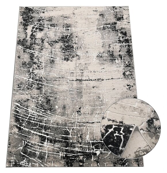 BE Koberec Opera 8080 GREY – sivý obdĺžnikový Rozmer: 60x100 cm