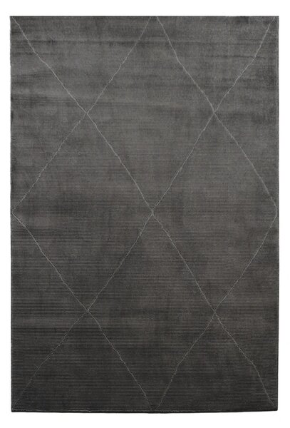 BE Koberec Zurich 1903 DARK GREY – sivý obdĺžnikový Rozmer: 140x190 cm