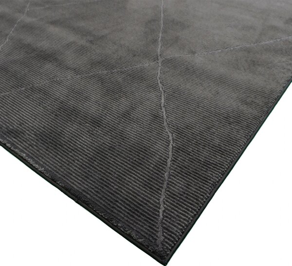 BE Koberec Zurich 1903 DARK GREY – sivý obdĺžnikový Rozmer: 140x190 cm