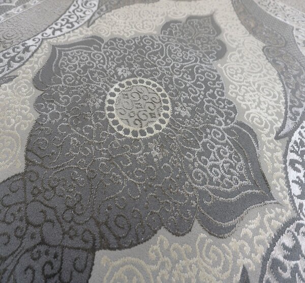 BE Koberec Allianz 6302 GREY – sivý obdĺžnikový Rozmer: 140x190 cm