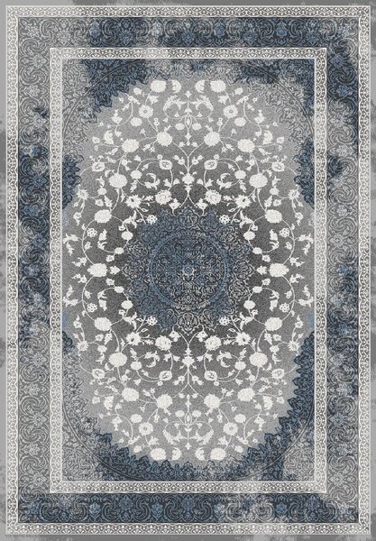 BE Koberec Deluxe 9091 NAVY – námornícky modrý obdĺžnikový Rozmer: 60x100 cm