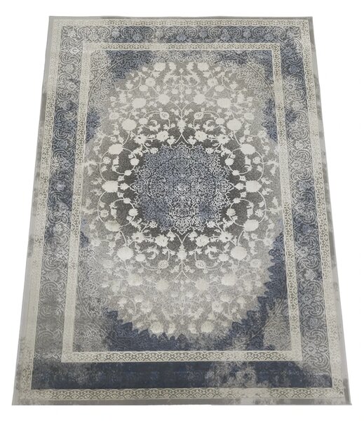 BE Koberec Deluxe 9091 NAVY – námornícky modrý obdĺžnikový Rozmer: 60x100 cm