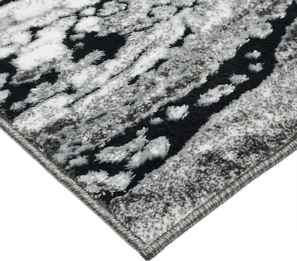 BE Koberec Miami Plus 0303 GREY – sivý obdĺžnikový Rozmer: 40x60 cm