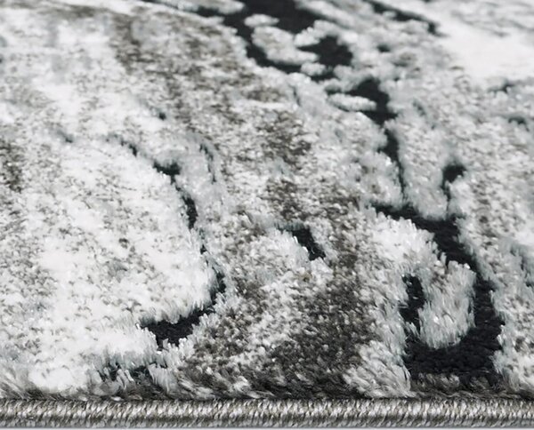 BE Koberec Miami Plus 0303 GREY – sivý obdĺžnikový Rozmer: 40x60 cm
