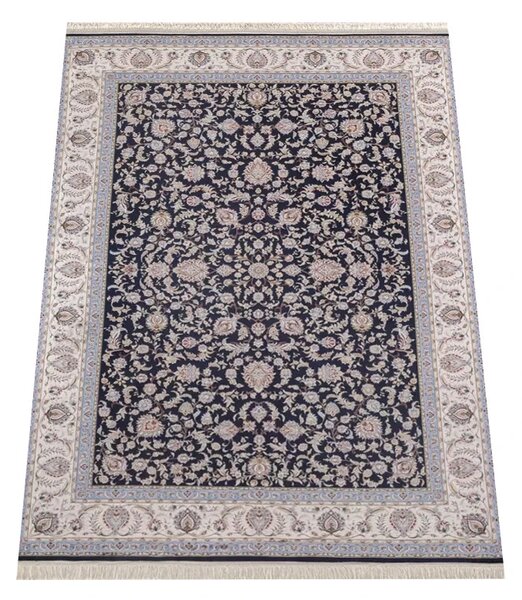 BE Koberec Anatolia Silk 66524 BLUE – modrý obdĺžnikový Rozmer: 80x150 cm