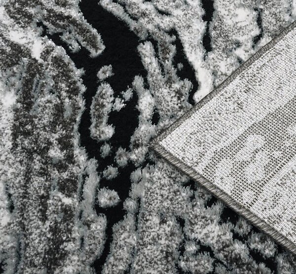 BE Koberec Miami Plus 0303 GREY – sivý obdĺžnikový Rozmer: 40x60 cm