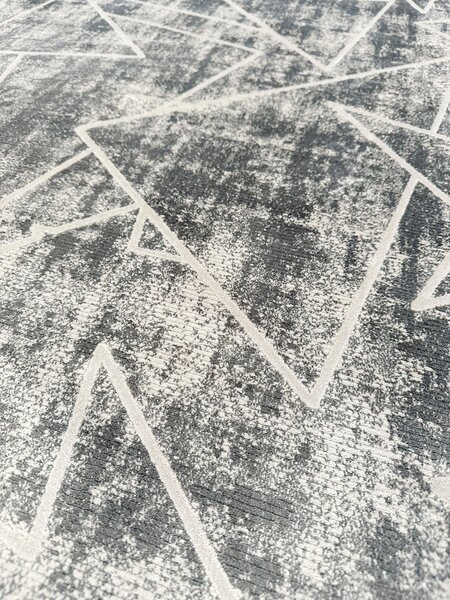 BE Koberec Creante 55064 GREY – sivý obdĺžnikový Rozmer: 80x150 cm