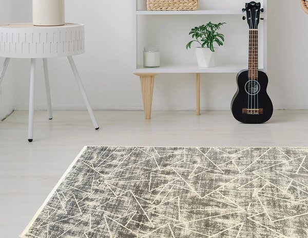 BE Koberec Creante 55064 GREY – sivý obdĺžnikový Rozmer: 80x150 cm