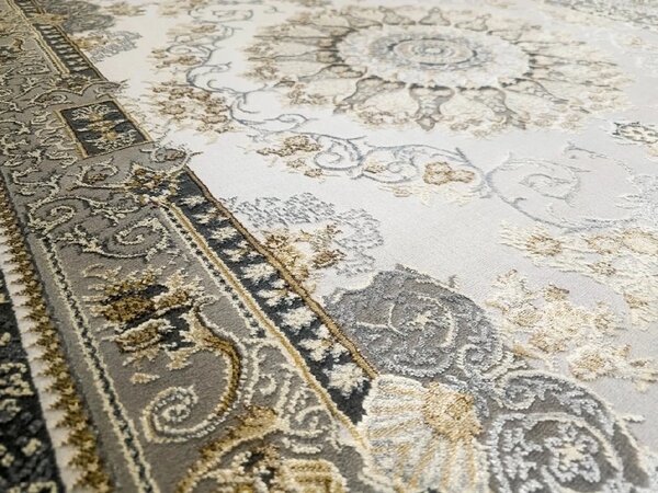 BE Koberec Deluxe 9093 BEIGE – béžový obdĺžnikový Rozmer: 60x100 cm