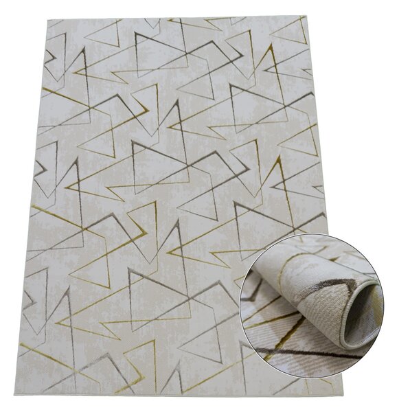 BE Koberec Esprit 3608 BEIGE – béžový obdĺžnikový Rozmer: 60x100 cm