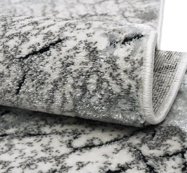 BE Koberec Miami Plus MIAMI PLUS 0300 GREY – sivý obdĺžnikový Rozmer: 60x100 cm