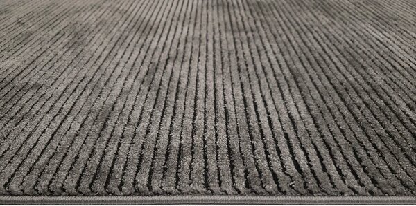 BE Koberec Eforia 9551 GREY – sivý obdĺžnikový Rozmer: 60x100 cm