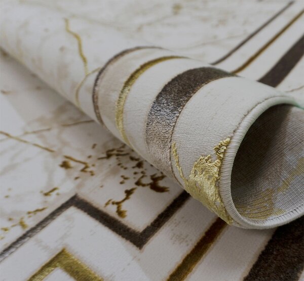 BE Koberec Allianz 6309 BEIGE – béžový obdĺžnikový Rozmer: 60x100 cm