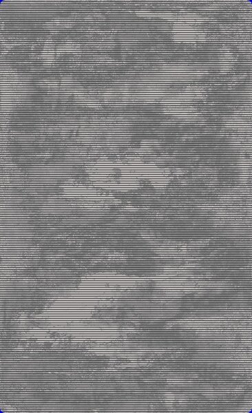 BE Koberec Eforia 9551 GREY – sivý obdĺžnikový Rozmer: 60x100 cm