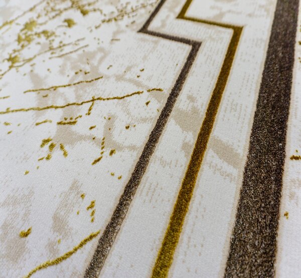 BE Koberec Allianz 6309 BEIGE – béžový obdĺžnikový Rozmer: 60x100 cm