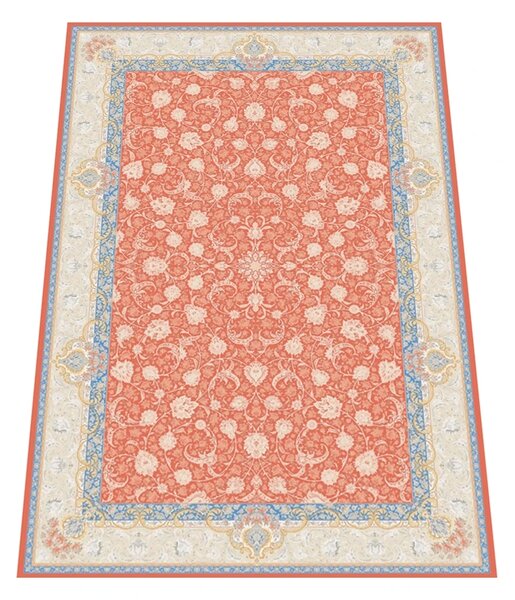 BE Koberec Miras 1202 MADDER RED – červený obdĺžnikový Rozmer: 150x225 cm