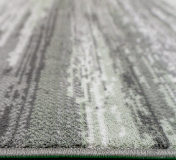 BE Koberec Accra 6505 Grey Green – zelený obdĺžnikový Rozmer: 60x100 cm