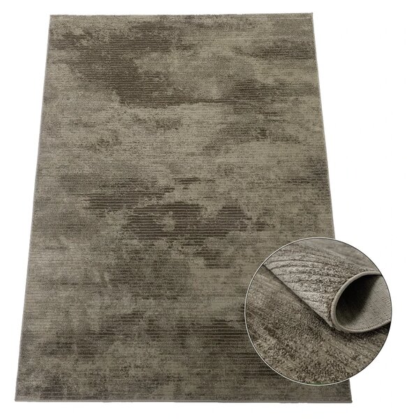 BE Koberec Eforia 9551 Brown – hnedý obdĺžnikový Rozmer: 60x100 cm