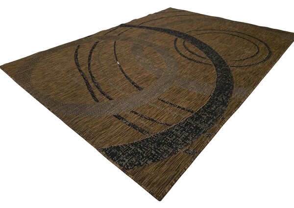 BE Koberec Eqos 0003 BROWN – hnedý obdĺžnikový Rozmer: 140x190 cm