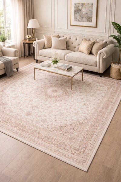 BE Koberec Jasmin 9871 CREAM – krémový obdĺžnikový Rozmer: 80x150 cm