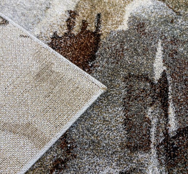 BE Koberec Wenus 7771 BEIGE – béžový hnedý obdĺžnikový Rozmer: 60x100 cm