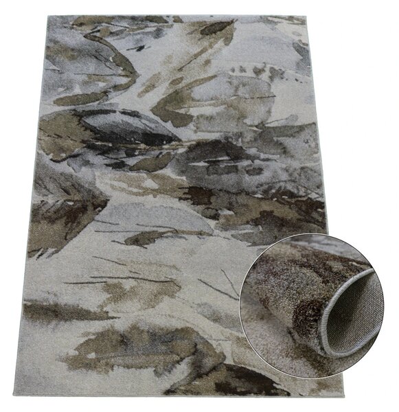BE Koberec Wenus 7771 BEIGE – béžový hnedý obdĺžnikový Rozmer: 60x100 cm